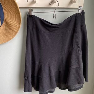 Charcoal Grey/Black Horny Toad Skirt Size Small